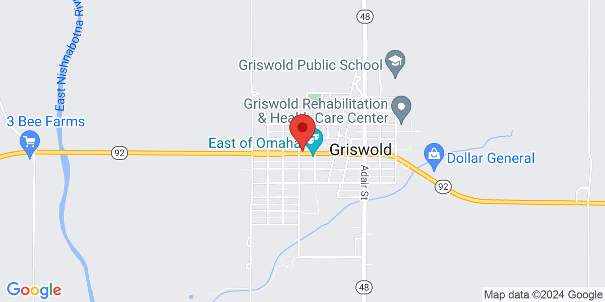 Map of Griswold Public Library